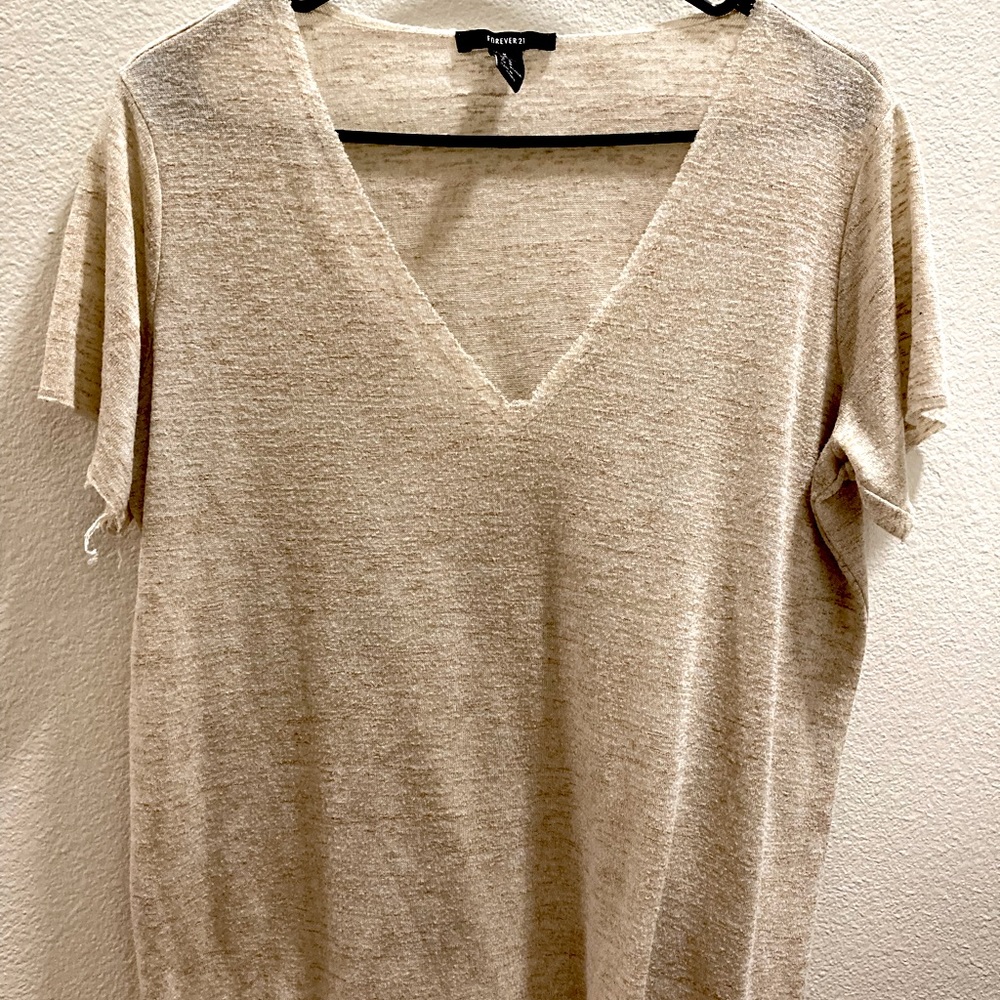 Cream shirt